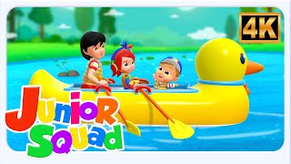 row row row your boat nursery rhymes and cartoon videos for kids