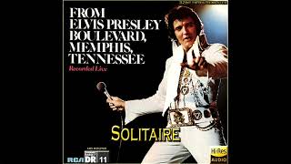 Miniatura de vídeo de "Elvis Presley - Solitaire (New 2020 Enhanced Remastered Version) [32bit HiRes Remaster], HQ"