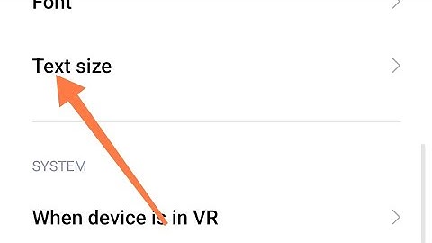 How to change Text size in Redmi 9i sport , Text size ko kaise change kar sakte hai