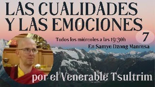 Las Cualidades y Las Emociones (7)- La Còlera, por Venerable Tsultrim