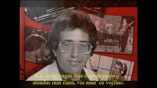 Máté Péter – Ott állsz az út végén – Esperanto – subtekstoj