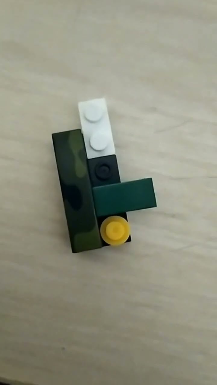 маленький раскладной нож из lego - YouTube