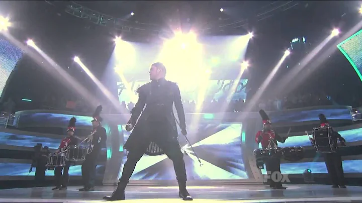 true HD James Durbin "Uprising" - Top 7 American I...