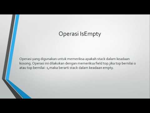 Presentasi Materi "Stack Dengan Linked List" Mata Kuliah Struktur Data