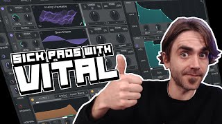 Sick Pads, Atmospheres and Plucks using Vital's Comb Filters!