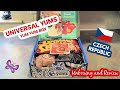 Czech Republic UNIVERSAL YUMS Subscription Box Unboxing & Taste Test | September 2021 Yum-Yum Box