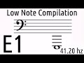 Low Note Compilation | E1