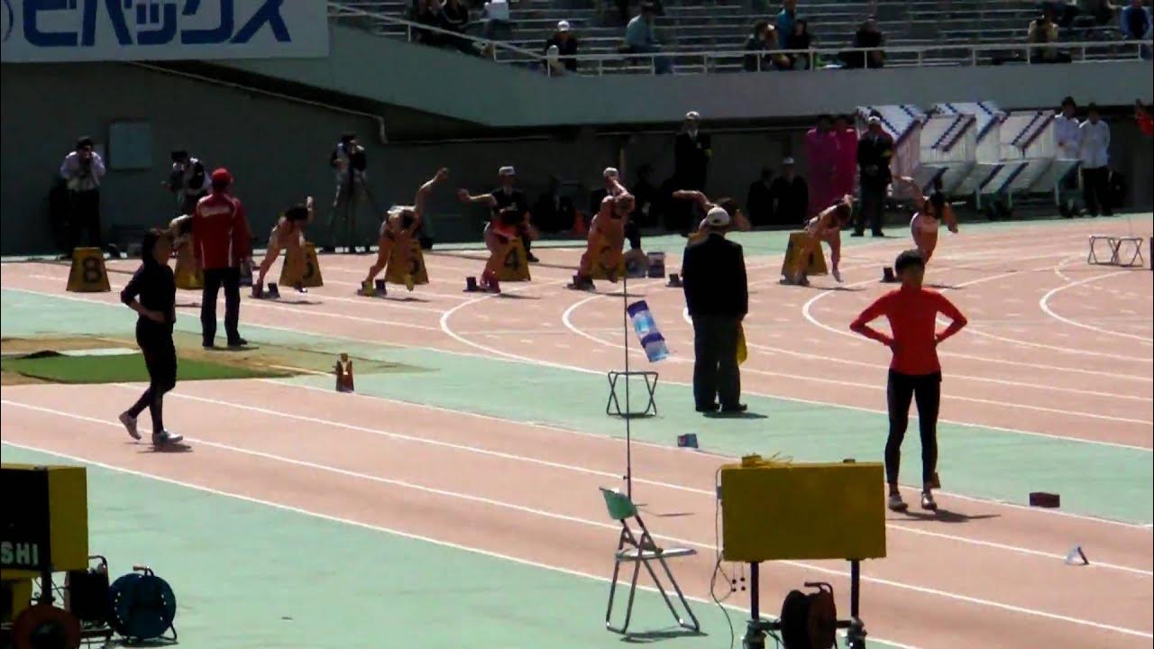 福島千里11.21 日本新！第44回織田記念陸上 女子100mA決勝Fukushima national record!