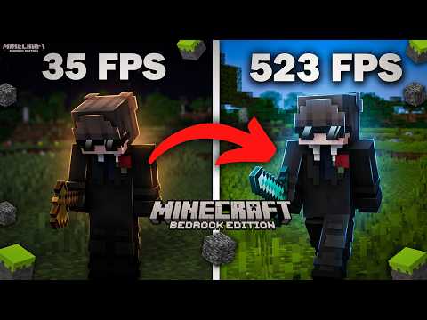 Goodbye Minecraft Mobile Lag Forever! 🚀 (The Secret to Making Your Game Run Smoothly)