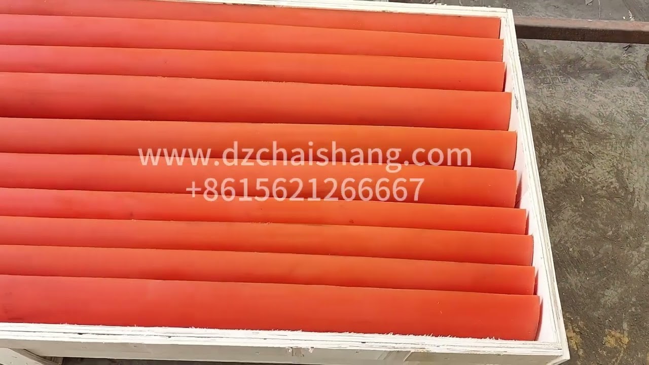 Made to order Ore Urethane Primary conveyor belt scraper inside Manufacturer