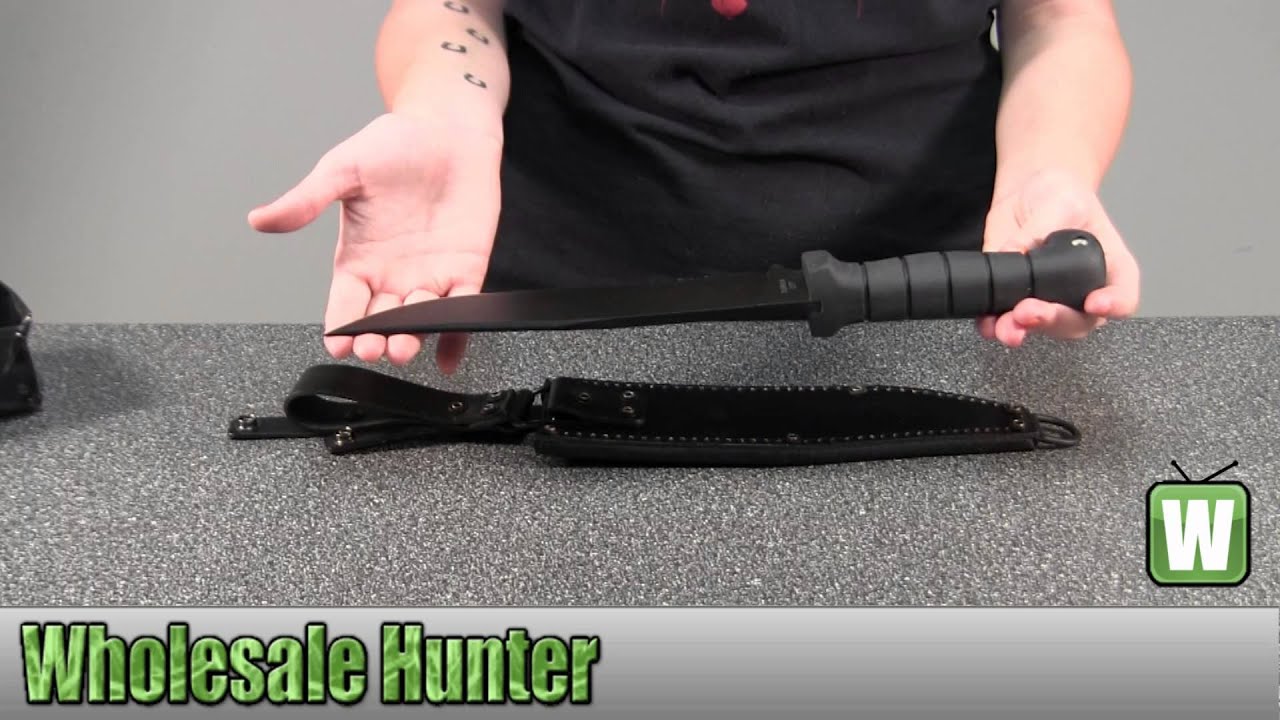 KaBar Large Heavy Bowie 14 1/4" 212772 Unboxing YouTube