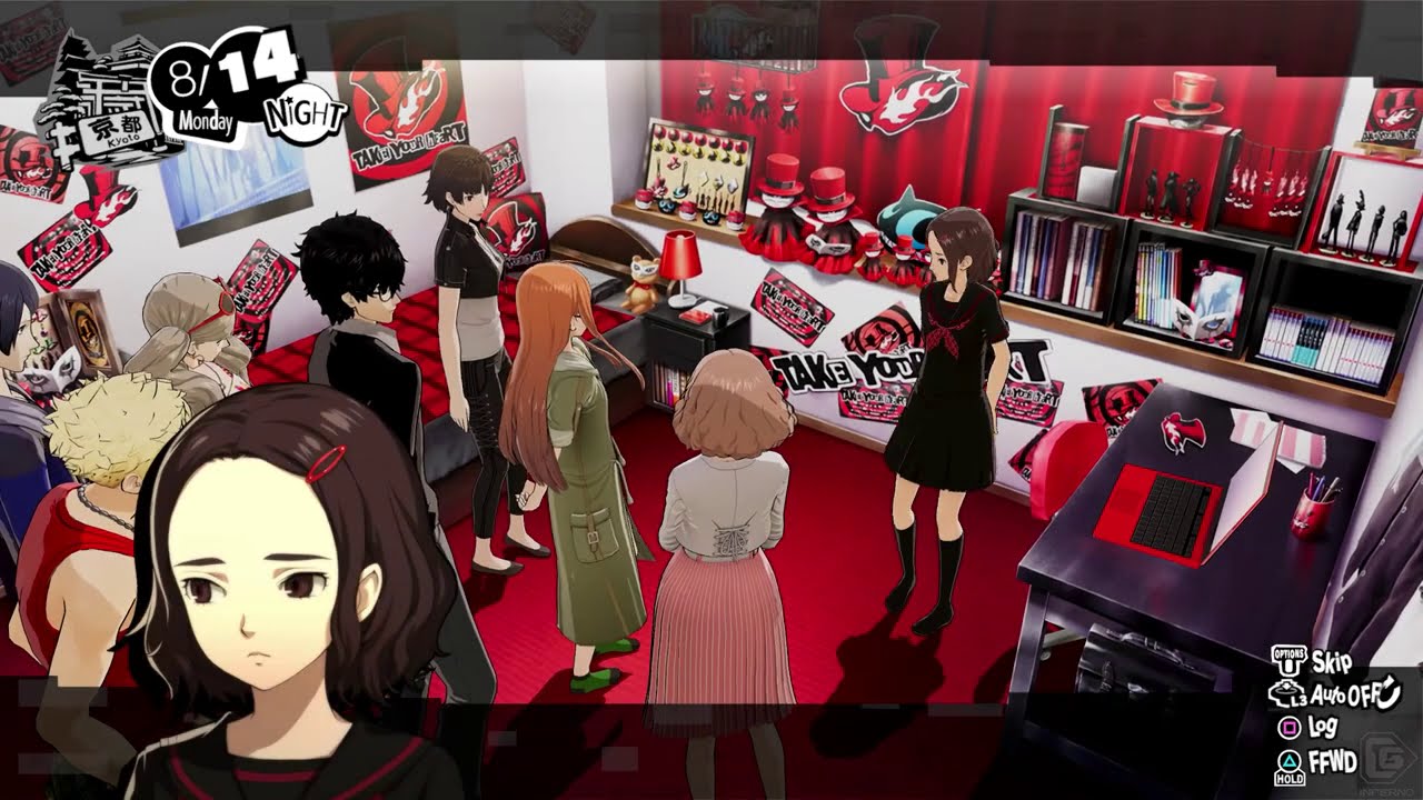Persona 5 Strikers - Meeting Akane