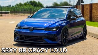 This LOUD Modified VW Golf 8R is an Absolute Weapon 😈