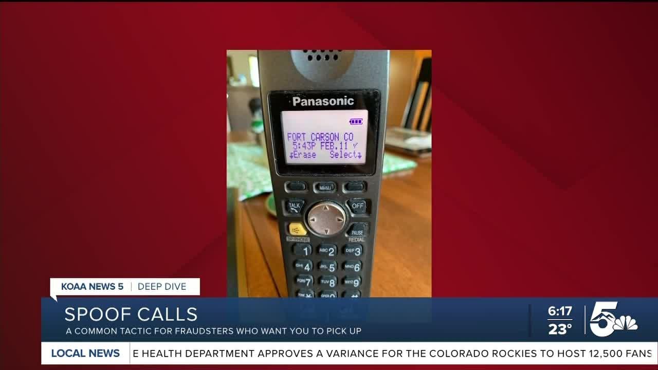 Fraudsters Hiding Behind Spoof Calls Are Frustrating Southern Colorado Residents Youtube