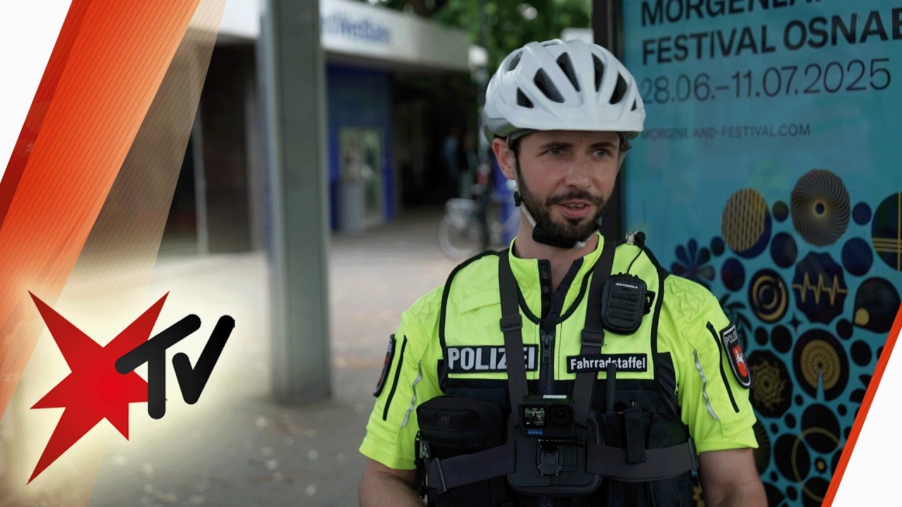 Fahrradpolizei wird beleidigt und bedroht: Eskalation bei Einsatz | stern TV