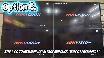 Hikvision Password Reset Tutorial | Reset via Security Question, Email & Hik-Connect