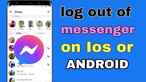 How To Logout From Facebook Messenger On Android Easy And Fast 2024
