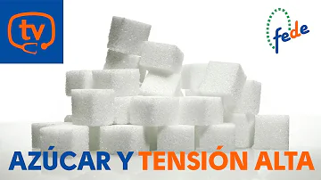 ¿El azúcar aumenta la tensión arterial?