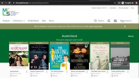 Tutorial: Libby and Overdrive