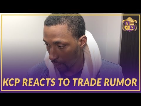 Lakers Post Game: KCP Reacts to Recent Trevor Ariza Trade Rumor