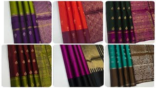 😍Handloom Pure Kanchipuram Soft Silk Sarees - Whatsapp 7904566214 #geethusarees screenshot 2