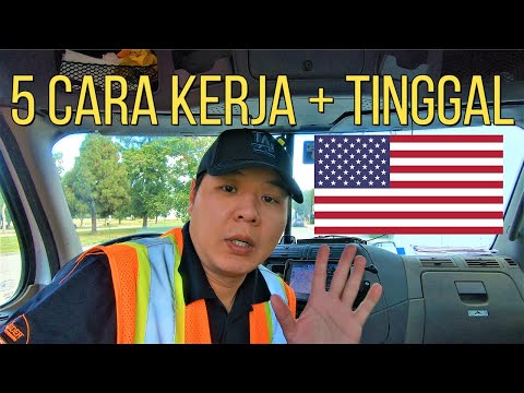 Video: Cara Bertolak Ke USA Untuk Bekerja