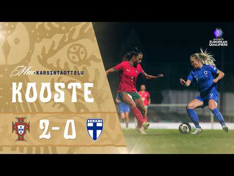 Helmarit Highlights (10 min.) | Portugali–Suomi 2–0 I FIFA World Cup 2027 -karsinnat I 3.3.2025. — football highlights