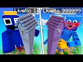 GRATTACIELO RAINBOW FRIENDS CONTRO GRATTACIELO HUGGY WUGGY!! Minecraft