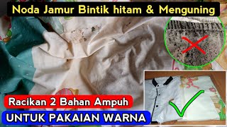 Noda Jamur Bintik hitam Noda Kuning Yang Sudah LamaAman Untuk Warna