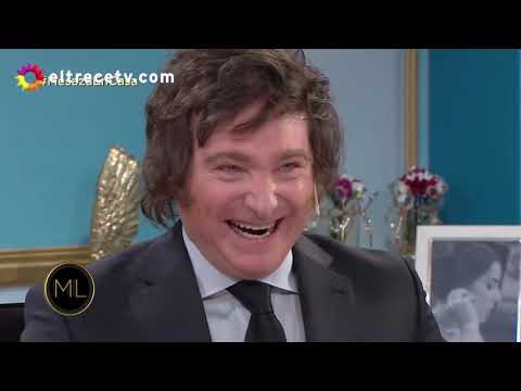 Milei verborrágico pero