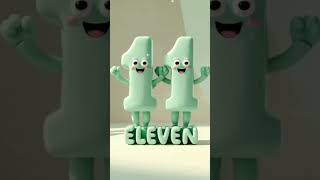 1 to 20 counting song for LKG class | Nursery Rhymes & Baby Learning Video #shortsfeed