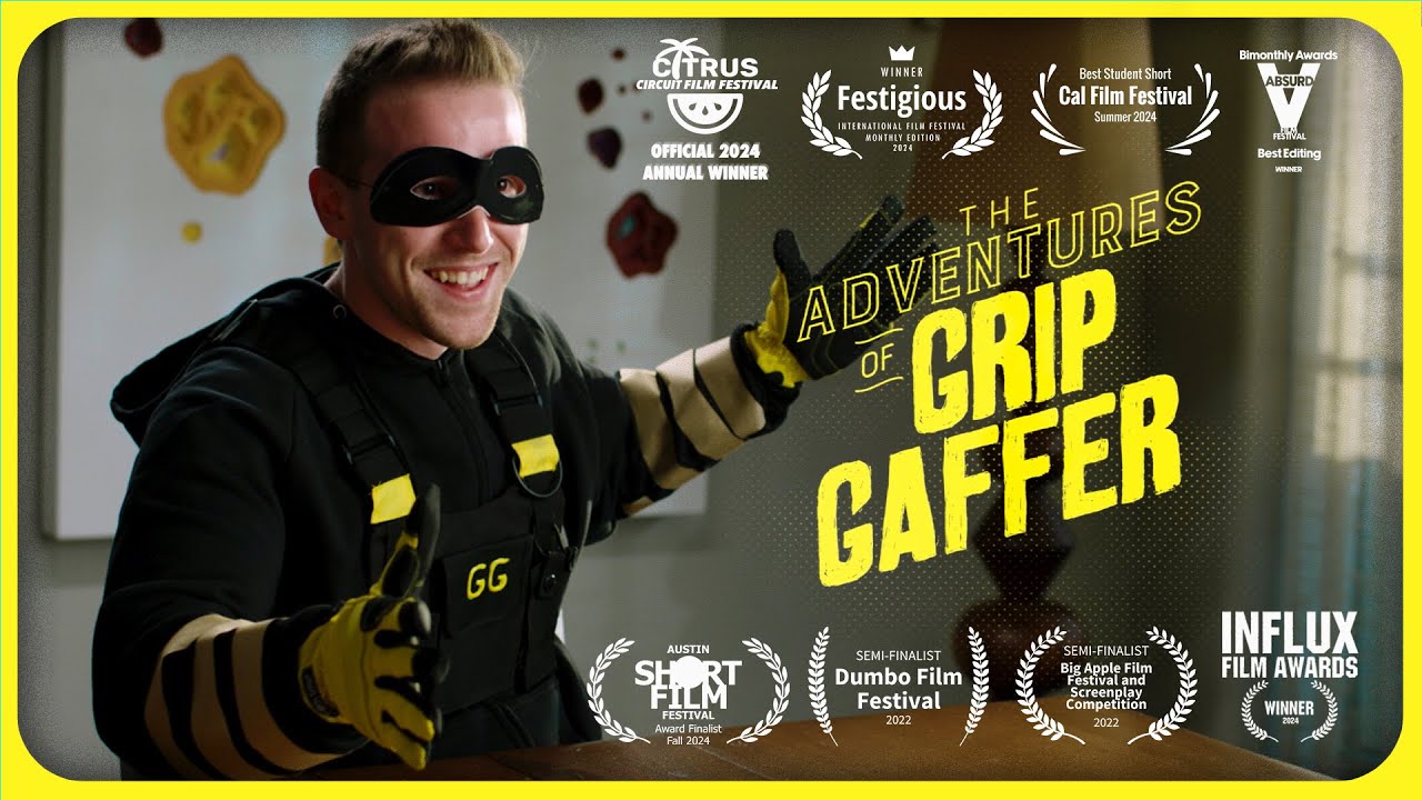 The Adventures of Grip Gaffer | Short Film | Production Crew Superhero Action Comedy Parody