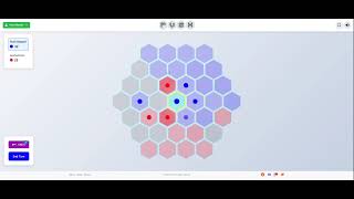 PUSH – Chain Reaction Victory 💥 | Fast-Paced Hex Strategy #Shorts screenshot 5