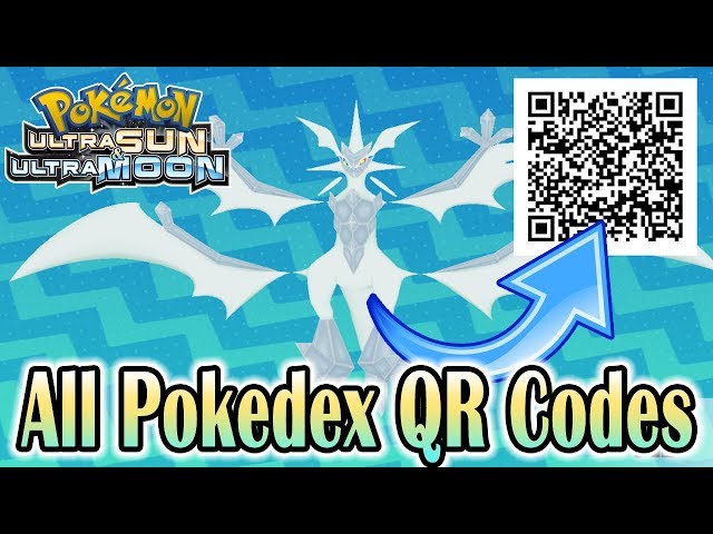 pokemon ultra sun stakataka qr code