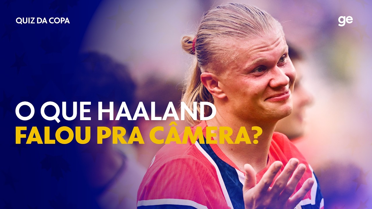 HAALAND ELIMINOU O BRASIL E MANDOU RECADO PRA CÂMERA! O QUE ELE FALOU? |Quiz Copa do Mundo |ge.globo