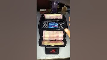 Mix Note Value Counting Business-Grade Machine Fully Automatic Cash Counter with Fake Note Detection
