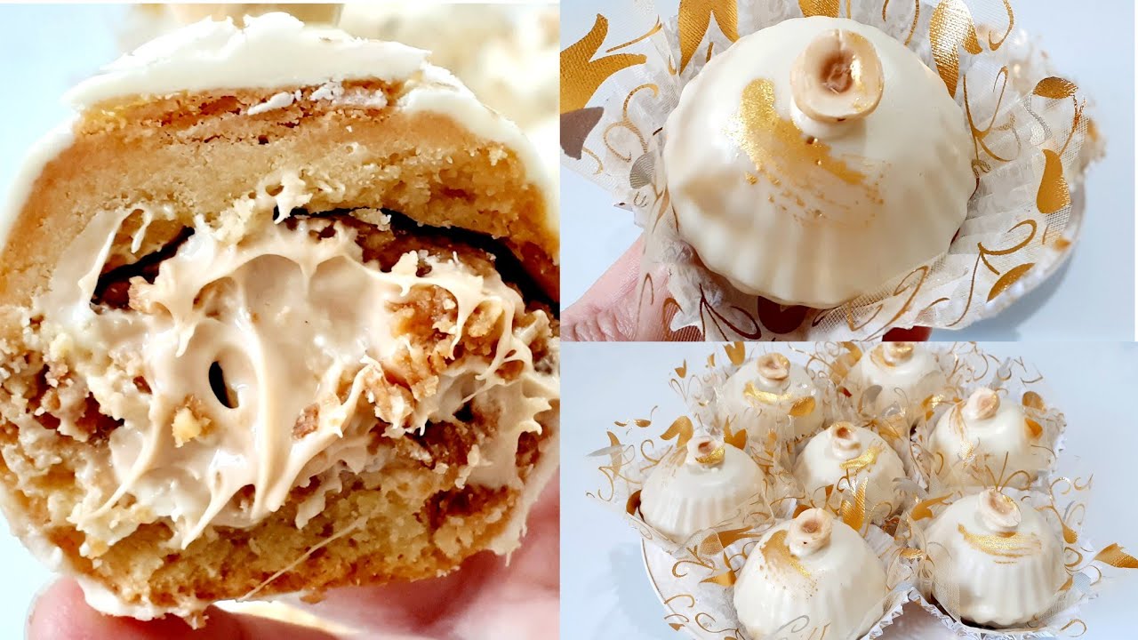 حلويات العيد 2023 قاطو بريستيج✅ قنبلة فالبنة😋👌 محشي بكريمة البندق بذوق الكيندر بوينو🔝