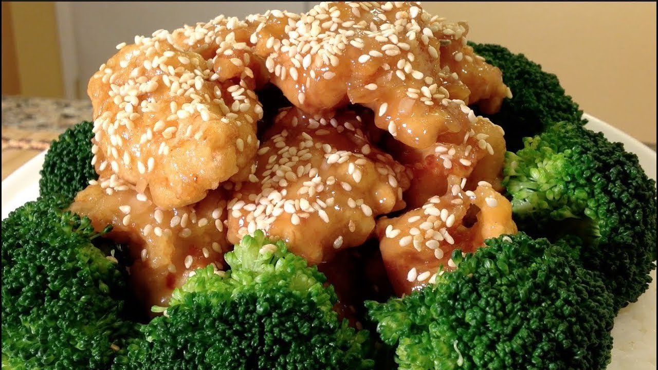 Honey Sesame Chicken-Asian Food Recipes - Youtube-6295