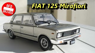 ⛔️ 1981 FIAT 125 Mirafiori 🚗 in 1:43 🚘 by Salvat 1972 Fiat 125 Diecast By Salvat