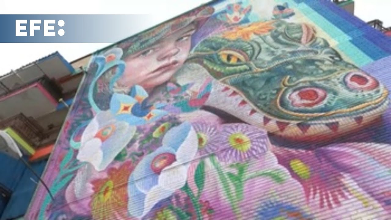 Quince grafitis españoles, entre los finalistas al mejor mural del mundo