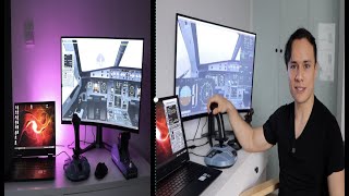 Configuración de escritorio de un piloto, estudiamos mediante un simulador de vuelo ✈️ screenshot 5
