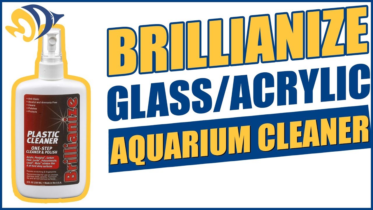 Brillianize Glass/Acrylic Aquarium Cleaner Product Demo 