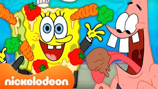SpongeBob | Makanan SpongeBob PALING BERANTAKAN Seumur Hidup   | Nickelodeon Bahasa