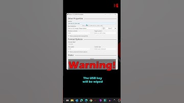How to format a USB key larger then 32GB in Fat32 in Windows #shorts