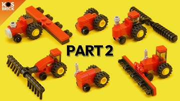 Lego Farm Mini Vehicles - Part 2 (Tutorial)