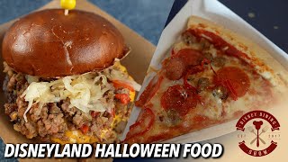 Disneyland Oktoberfest Burger & Halloween Pizza Review