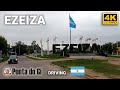 CIUDAD de EZEIZA en 4K uhd 2024 #driving virtual PASEO de la TROCHA -AMBA- BUENOS AIRES - ARGENTINA