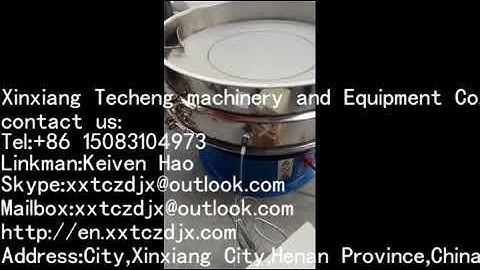 High efficiency high quality particles vibrate screen for solid-liquid separation