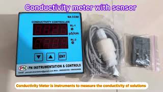 Conductivity Meter with sensor #industrial #conductivity #measurement #automation #videoviral
