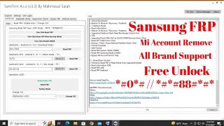 SamFirm A.I.O V3.3 Tool I Samsung FRP Unlock I Mi Account Remove I All Model FRP Unlock II Free Tool SamFirm A.I.O V3.3 Tool I Samsung FRP Unlock I Mi Account Remove I All Model FRP Unlock II Free Tool